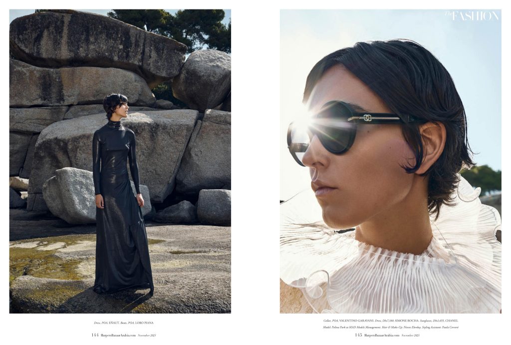 POLINA PARK for Harper’s Bazaar Arabia Nov 2025