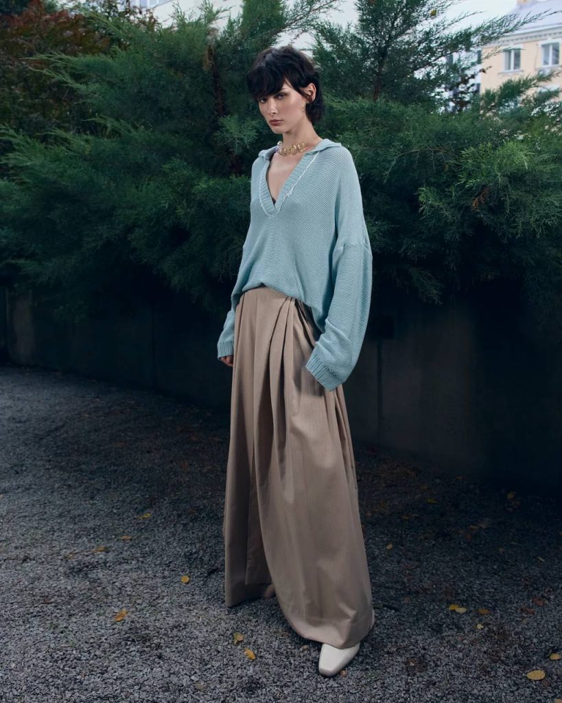 Anastasiia Dmitrieva for Bobkova Lookbook